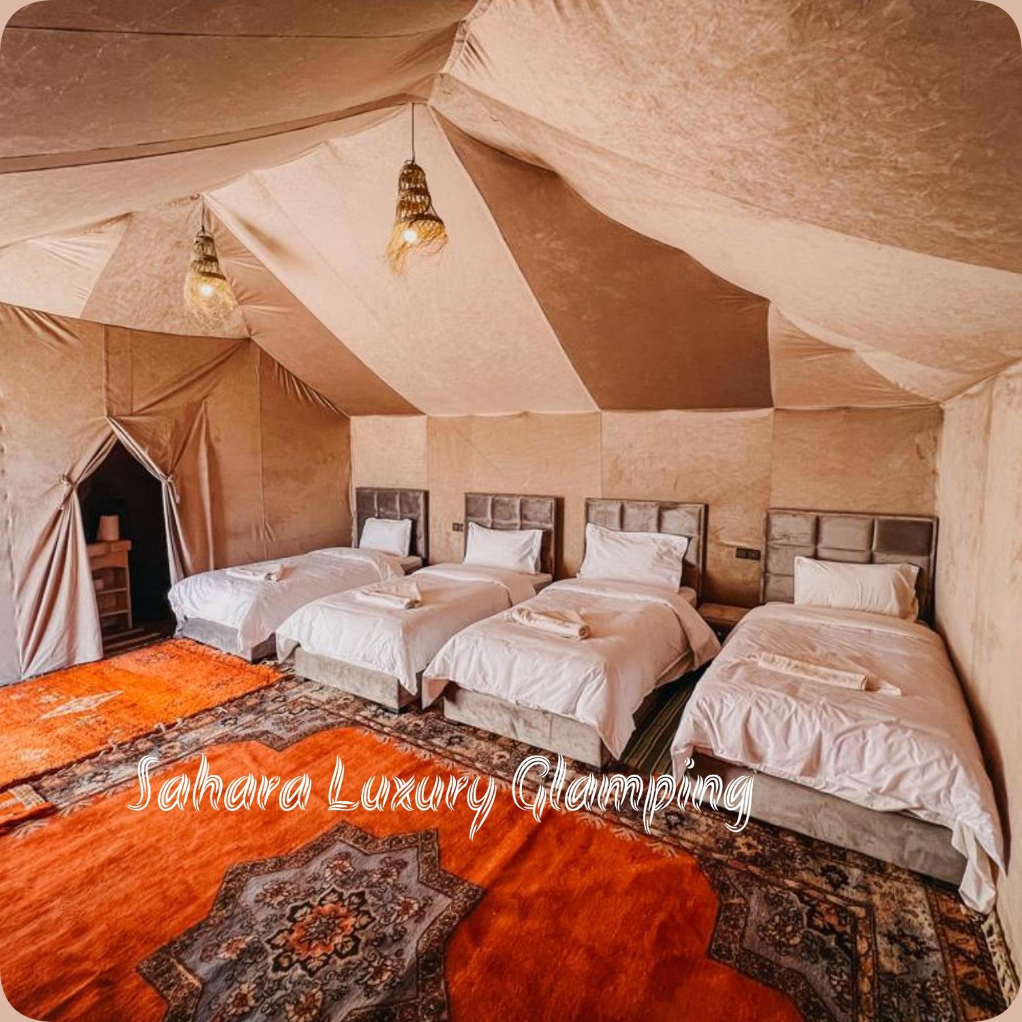 Sahara Luxury Glamping Hotel Merzouga Exterior photo