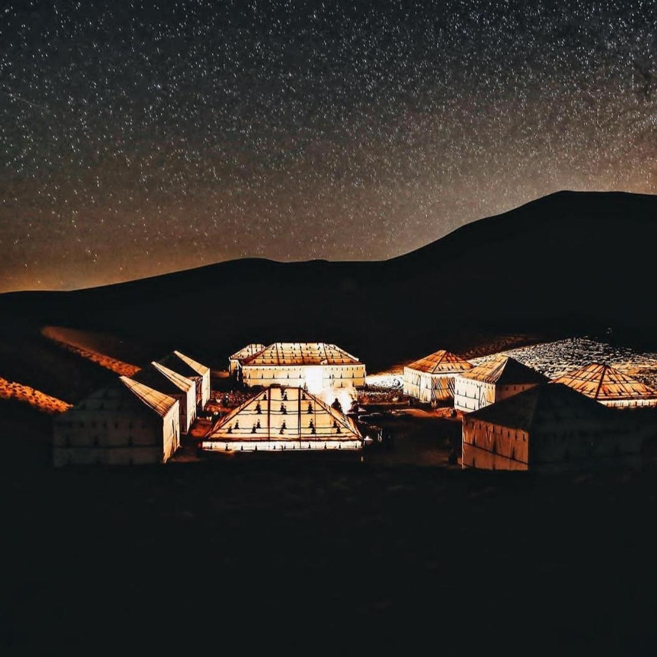 Sahara Luxury Glamping Hotel Merzouga Exterior photo